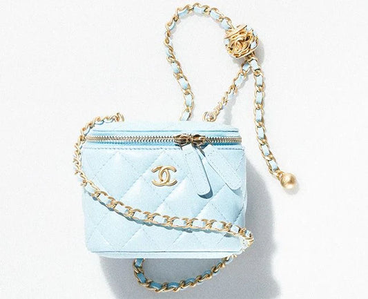 "CC" Mini Vanity Blau