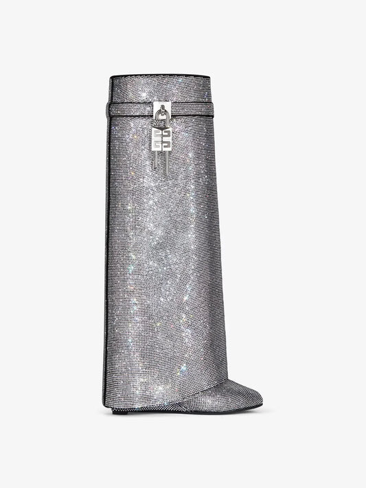 "SHARK" Glitzer Boots