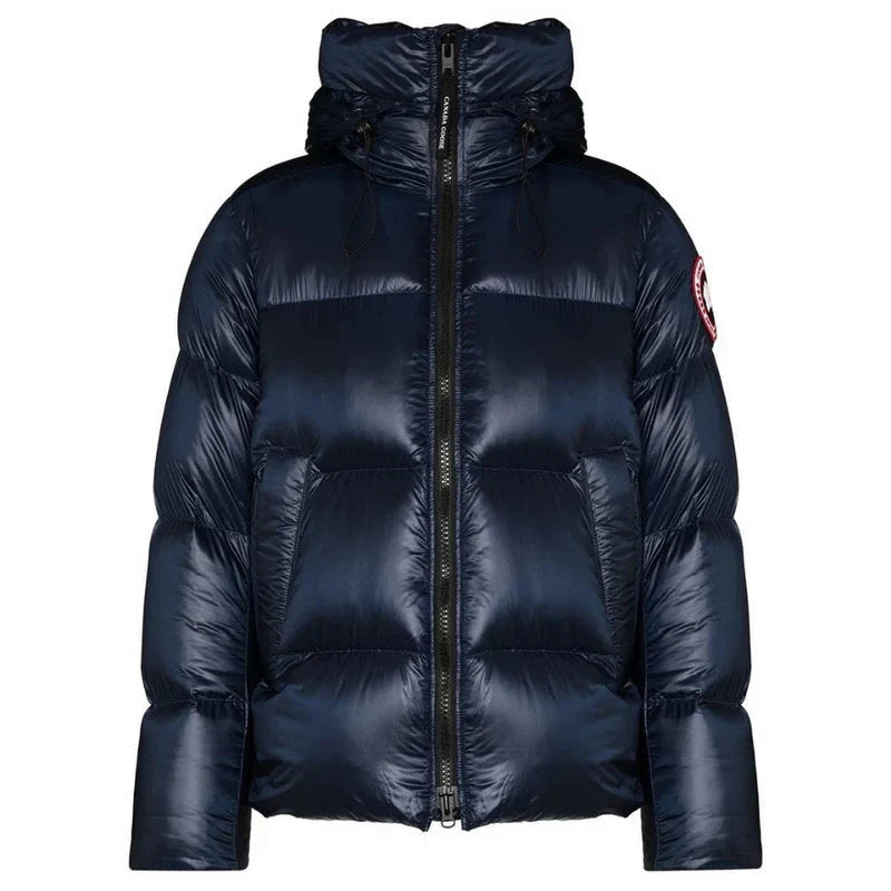 "Goose" Shiny Puffer Blue