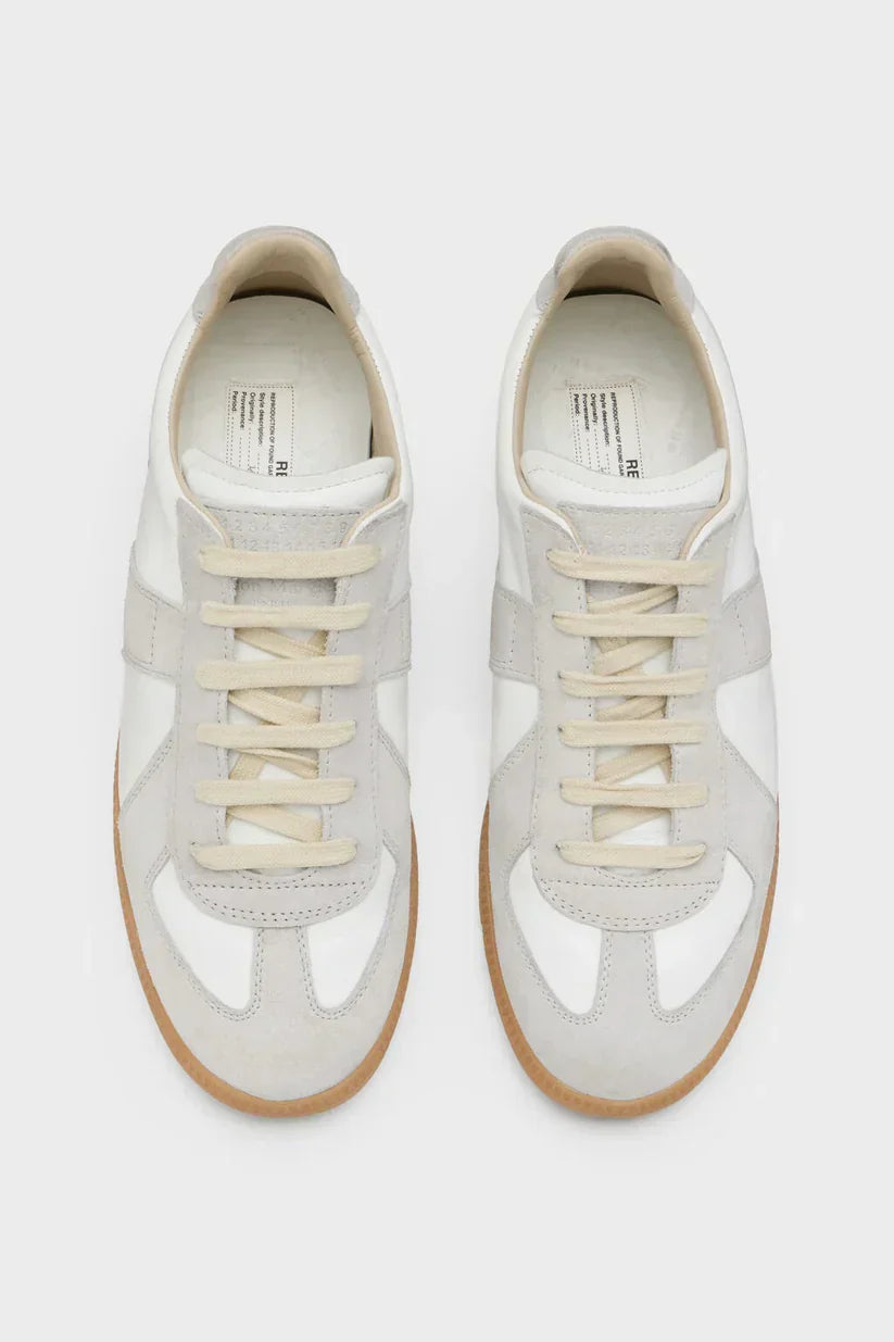 "Maison" Sneaker Weiß-Grau