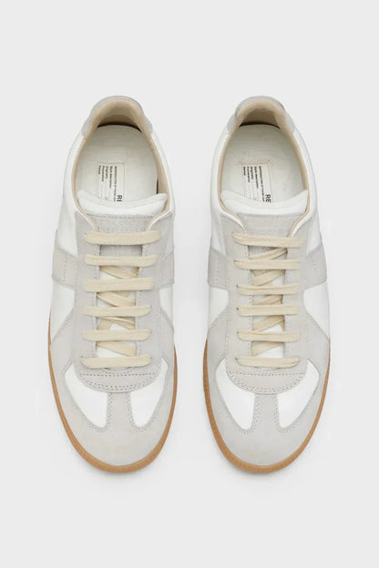 "Maison" Sneaker Weiß-Grau