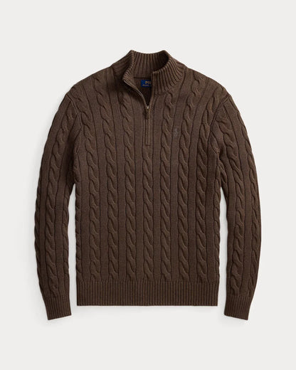"RL" Knit Halfzip