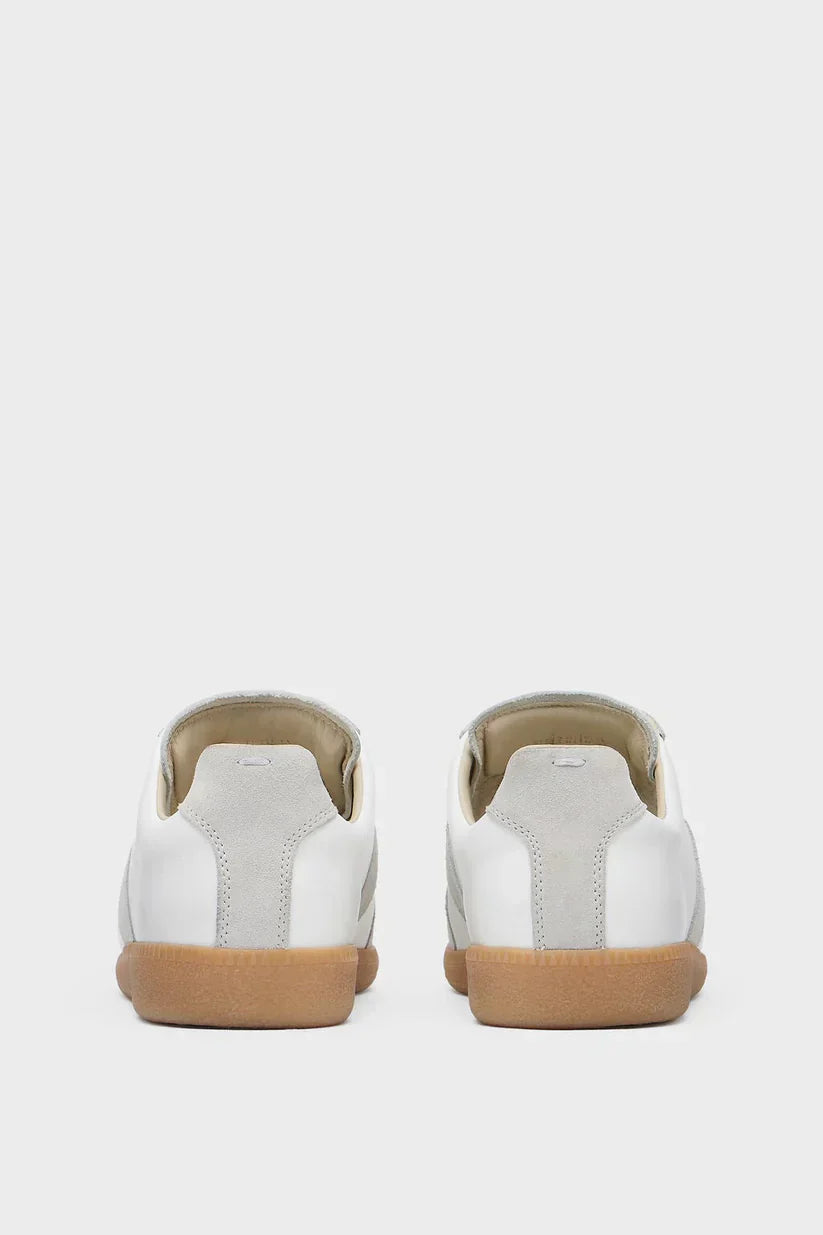 "Maison" Sneaker Weiß-Grau