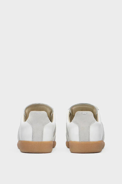 "Maison" Sneaker Weiß-Grau