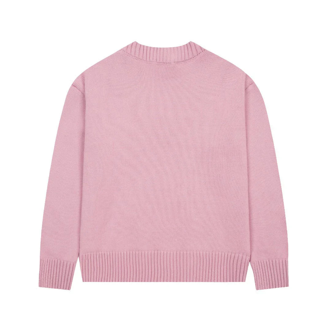 "Heart" Sweater Rose (UNISEX)