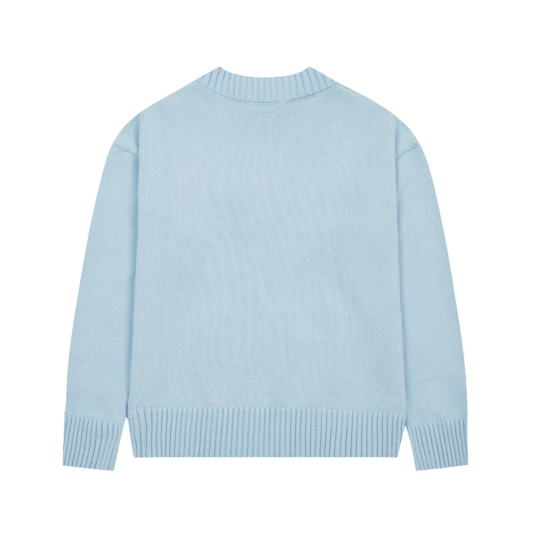 "Heart" Sweater Babyblue (UNISEX)