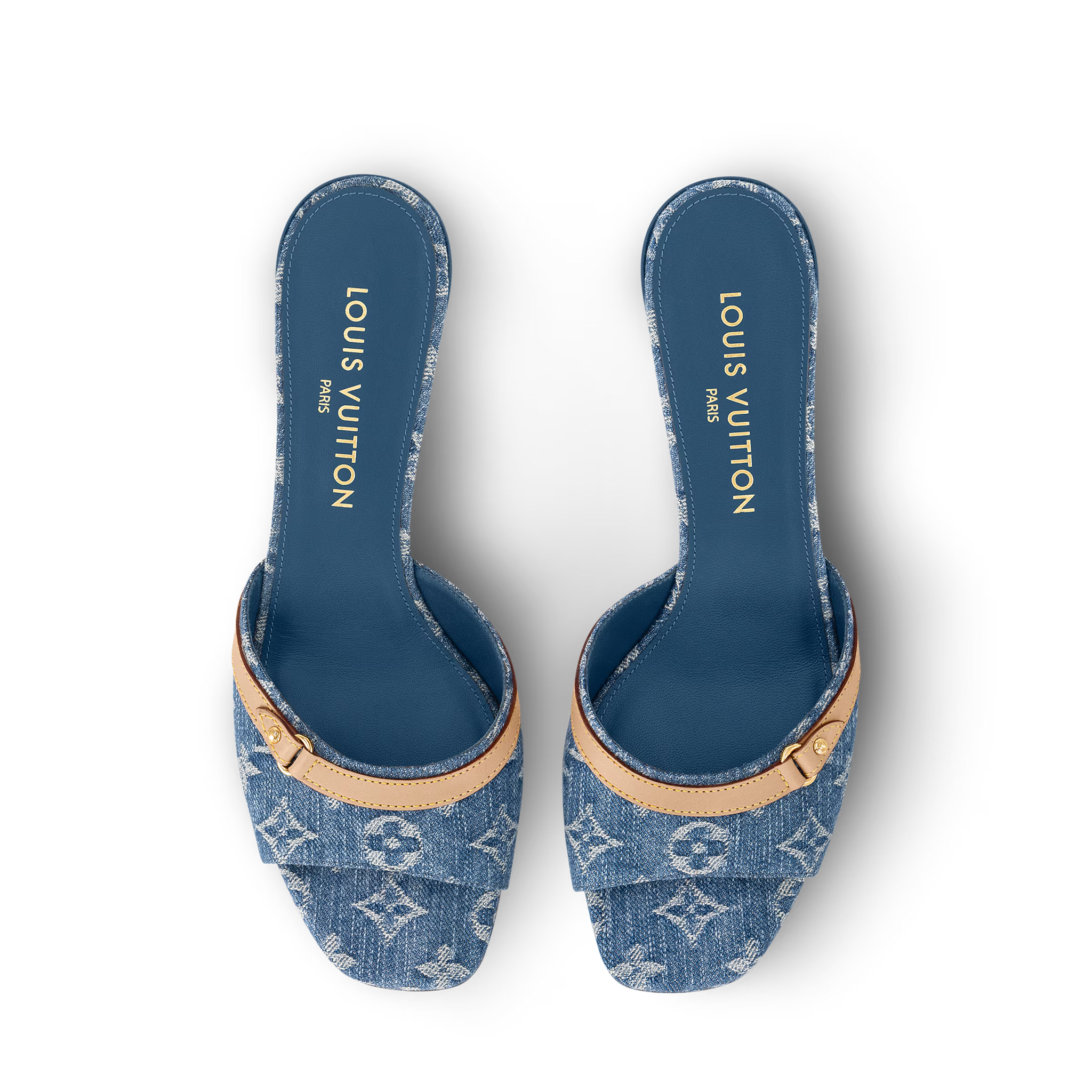 "LV" Sandalen Blau